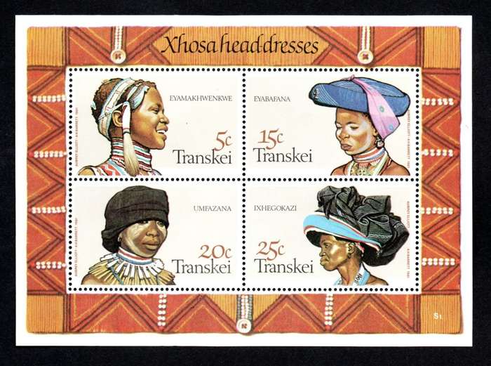 Transkei 1981/08/28 Headdress of Xhosa women Miniature sheet 1
