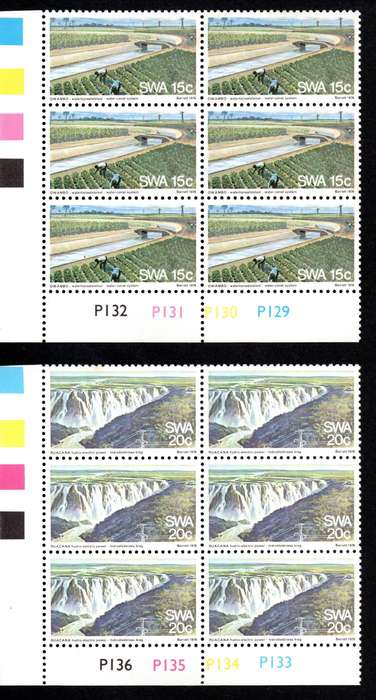 South-West Africa 1976/11/19 Water Supply Control Block Set