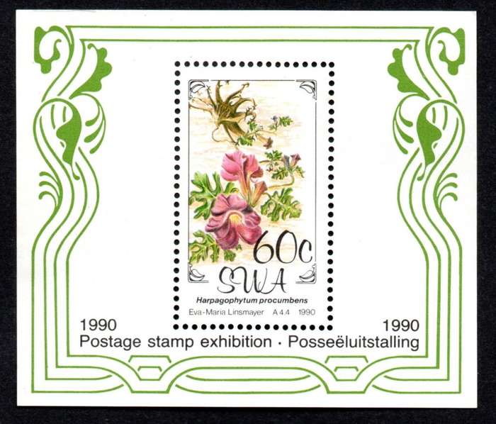 South-West Africa 1990/02/01 Philatelic Foundation Miniature Sheet SWAF5