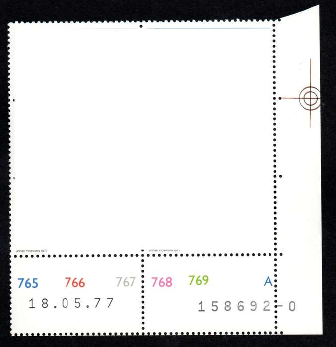RSA 1977/11/11 50 years SA Flag Control Blocks B