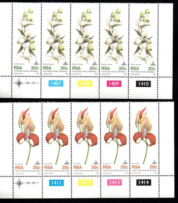 RSA 1981/09/11 Tenth World Orchid Conference Control Blocks
