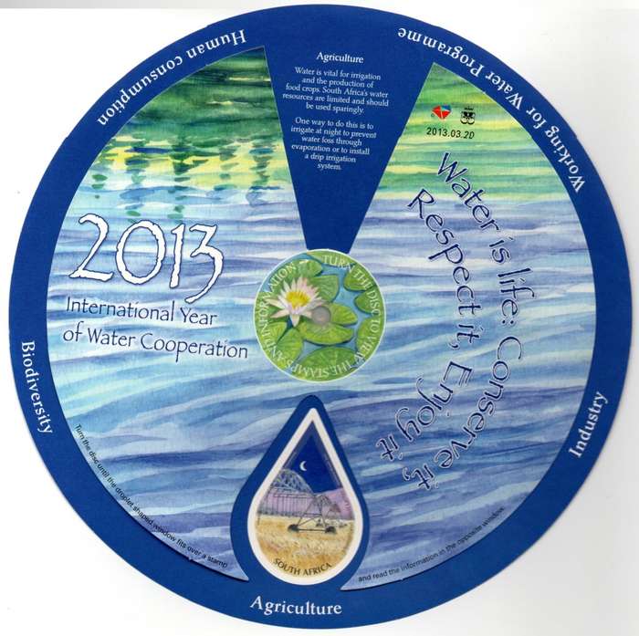 RSA 2013/03/20 Int Year of Water Cooperation Sheetlet