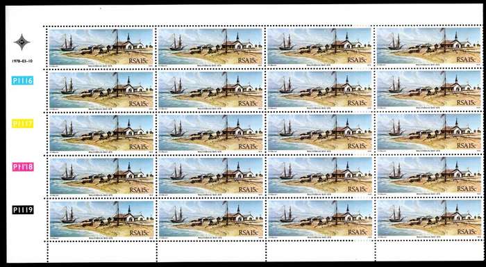 RSA 1978/03/11 Annex of Walvis Bay Complete Sheet of 25