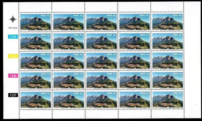 RSA 1979/10/01 150th Anniversary of Cape Town University Complete Sheet 25