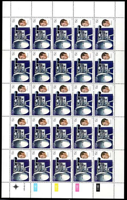 RSA 1979/02/21 Invention of of the Tellurometer Complete Sheet of 25