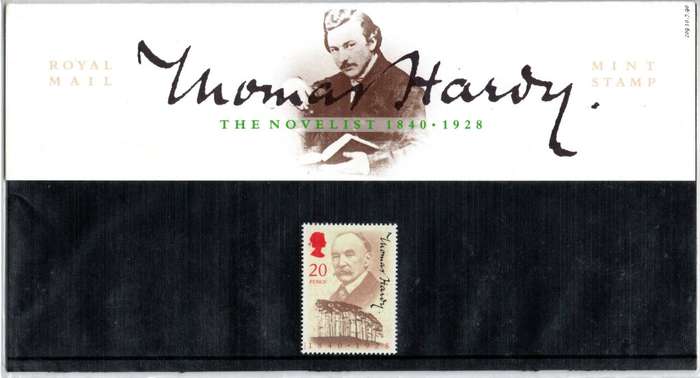 GB 1990/07/10 The Novelist Thomas Hardy Stamp