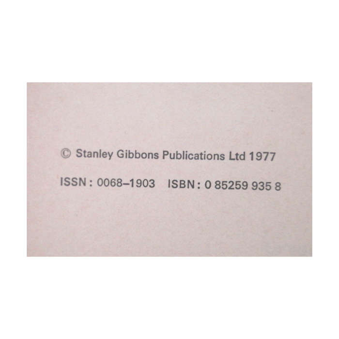 1978 Stanley Gibbons British Commonwealth Stamp Catalogue Hardcover w/o Dustjacket