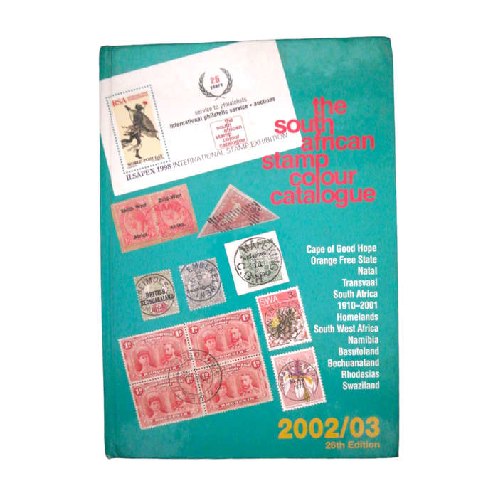 2002/03 The South African Stamp Color Catalogue Hardcover w/o Dustjacket