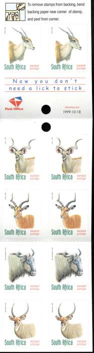 RSA 1999/10/18 Booklet No. 34 `Now you don`t have to lick to stick`