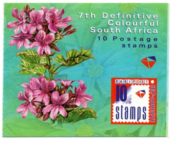 RSA 2000/11/01 7th Definitive Issue Booklet of 10