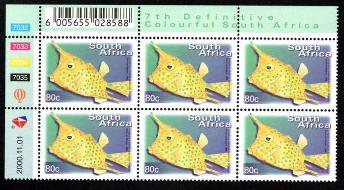 RSA 2000/11/01 7th Definitive Issue 80c Control Blocks