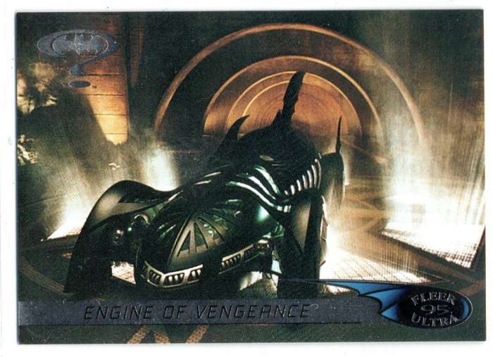 Fleer Ultra 95 DC Comics Batman Forever  - 63 Engine of Vengeance
