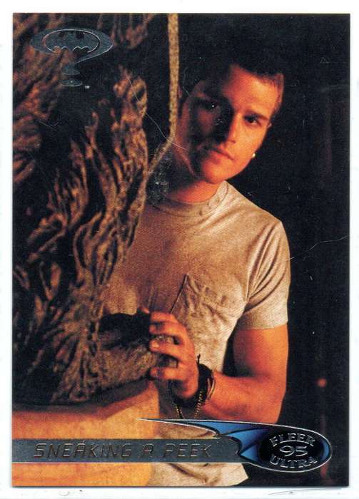 Fleer Ultra 95 DC Comics Batman Forever  - 74 Sneaking a Peek
