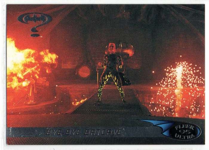 Fleer Ultra 95 DC Comics Batman Forever  - 103 Bye-Bye Batcave