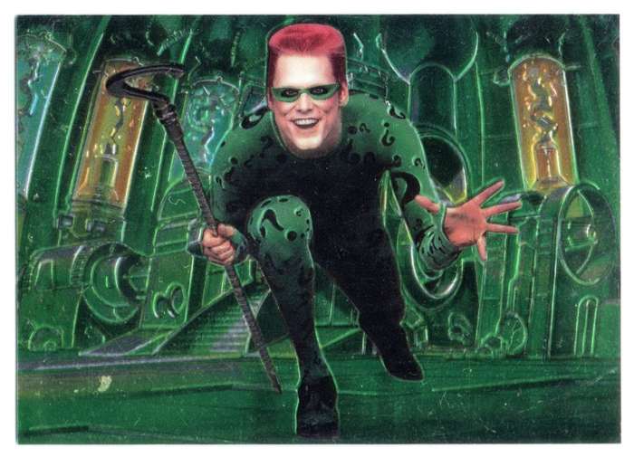 Fleer Ultra 95 DC Comics Batman Forever  - 3 The Riddler Animaction