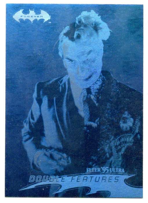 Fleer Ultra 95 DC Comics Batman Forever  - 2 Double Features Holograms