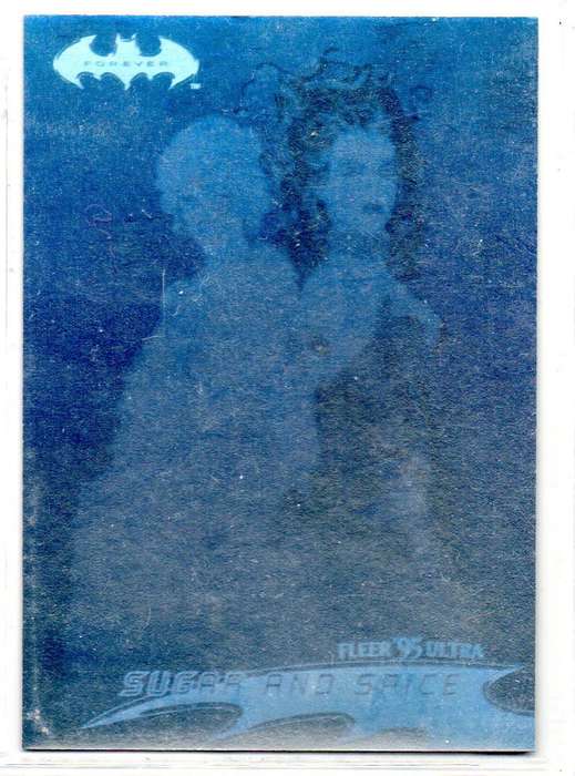 Fleer Ultra 95 DC Comics Batman Forever  - 27 Sugar and Spice Holograms