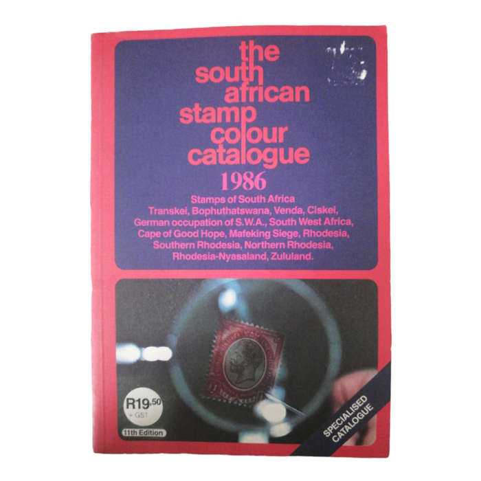 1986 The South African Stamp Colour Catalogue Softcover