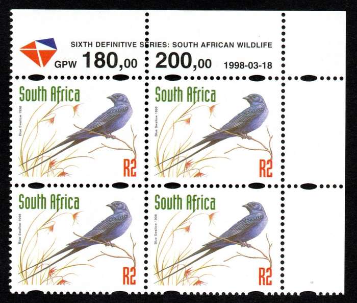 RSA 1998/03/18 6th Definitive (Redrawn) R2 Control Blocks