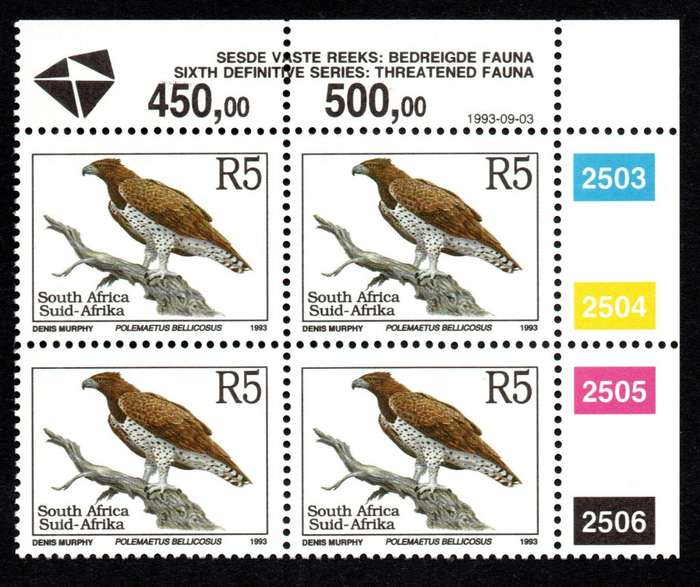 RSA 1993/09/03 6th Definitive R5 Control Blocks