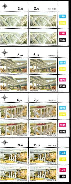 RSA 1984/08/24 South African Bridges Control Blocks