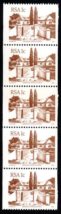 RSA 1982/07/15 4th Definitive issue 1c Coil of 5