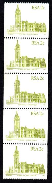 RSA 1982/07/15 4th Definitive issue 2c Coil of 5