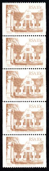 RSA 1982/07/15 4th Definitive issue 10c Coil of 5