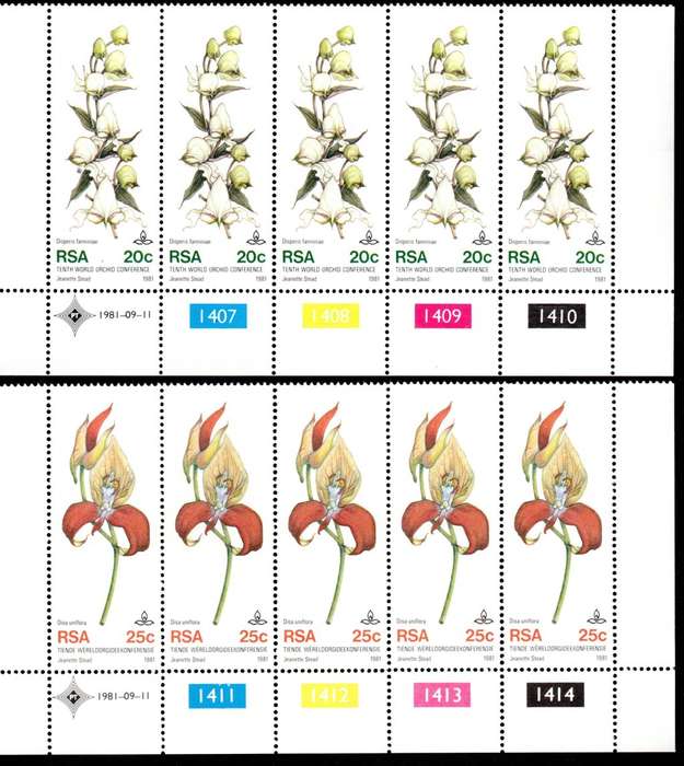 RSA 1981/09/11 Tenth World Orchid Conference Control Blocks