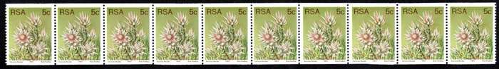 RSA 1977/05/27 3rd Definitive issue 5c Coil of 10