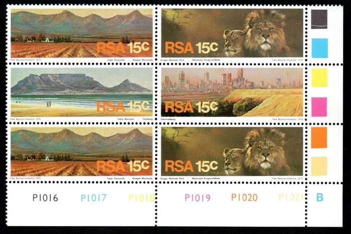 RSA 1975/11/13 Tourism in S.A. Control Blocks Pane B