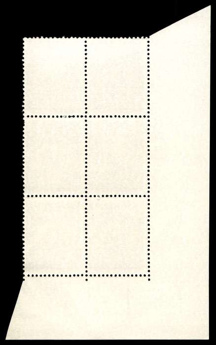 RSA 2nd Definitive issue 3c Control Blocks Cylinder 542 Pane B