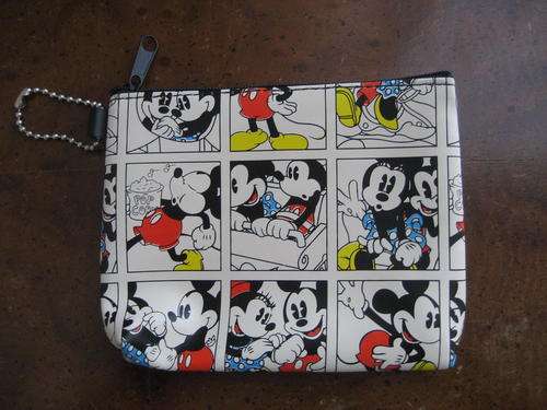 Mickey and Minnie Mouse purse