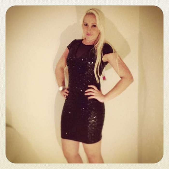 YDE - GORGEOUS BLACK SEQUIN DRESS