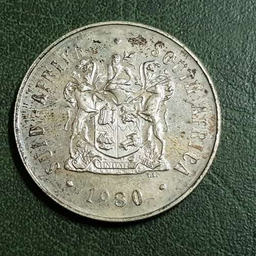 SOUTH AFRICAN ONE RAND ,1980