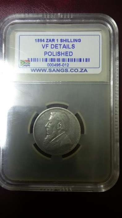1894 ZAR 1 SHILLING **