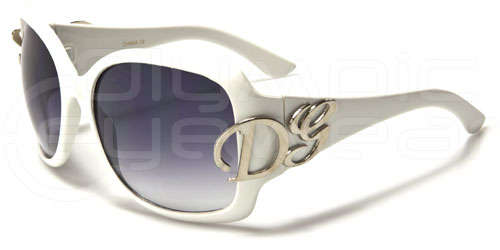 Womens DG Sunglasses- White -  Brand New