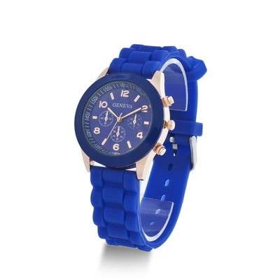 Unisex Geneva Silicone Jelly Gel Quartz Analog Sports Wrist Watch S-M02 Hot