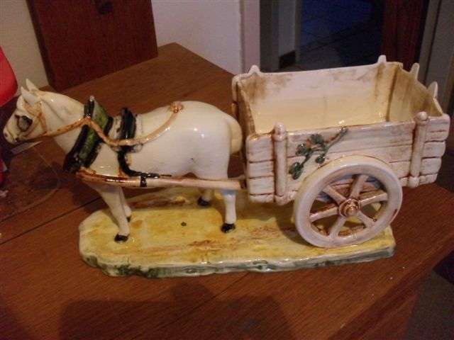 THE SWEETEST HORSE AND CART ORNAMENT
