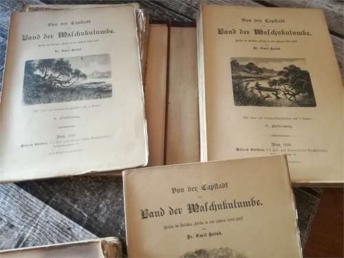 Von der Capstadt ins Land Der Maschukulumbe. By Dr. Emil Holub, 1889