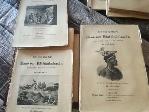 Von der Capstadt ins Land Der Maschukulumbe. By Dr. Emil Holub, 1889