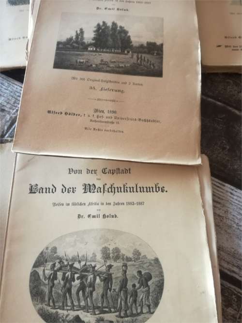 Von der Capstadt ins Land Der Maschukulumbe. By Dr. Emil Holub, 1889