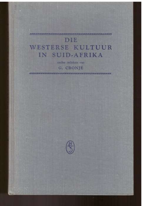 Die Westerse Kultur in Suid-Afrika