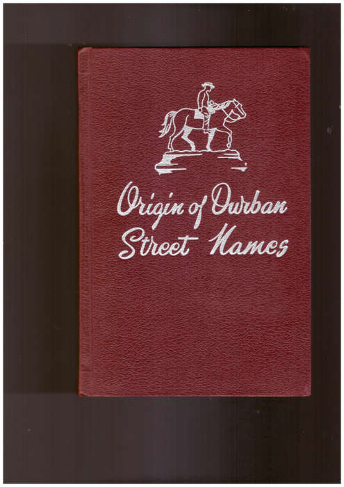 Origin of Durban Street Names