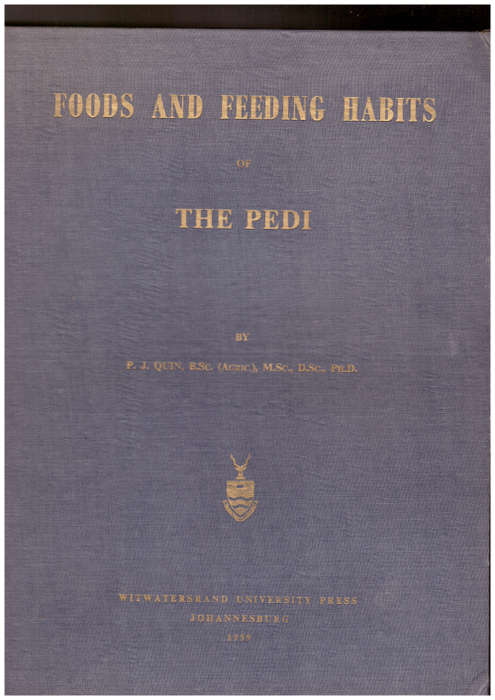 Foods and Feeding Habits of The Pedi