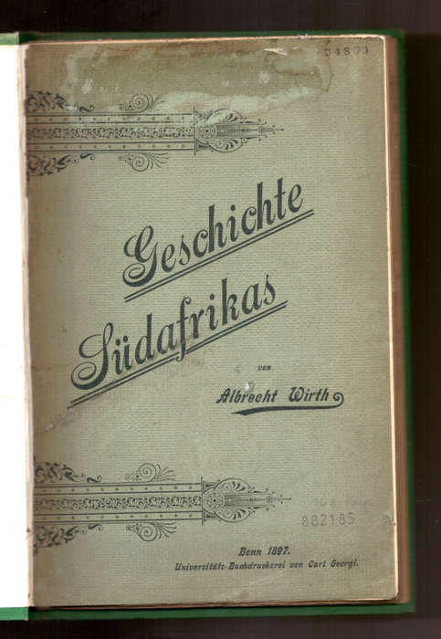 Geschichte Sudafrikas (1897)