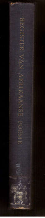 Register van Afrikaanse Poesie - 1875-1952