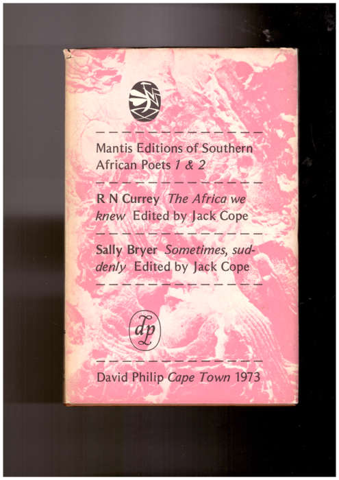 Mantis Editions of Southern African Poets, parts 1 to 8 in 4 volumes