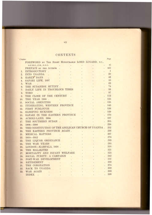 Uganda Memories (1897-1940), limited copy