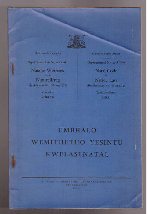 Natal Code of Law of Native Law